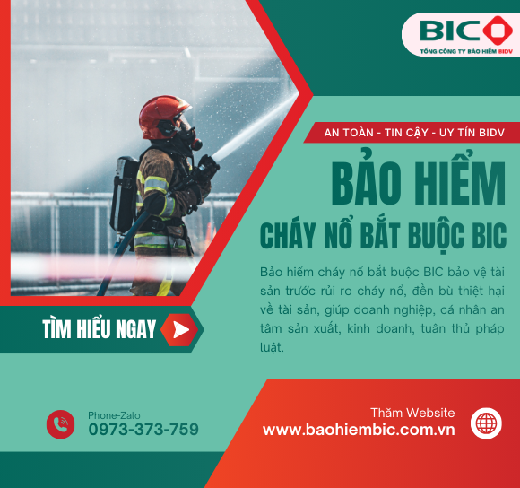 Bảo Hiểm Cháy Nổ BIC