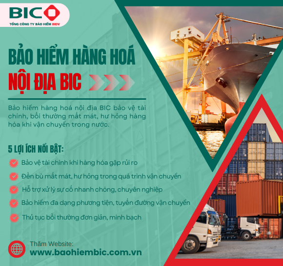 Bảo Hiểm Hàng Hoá Nội Địa BIC