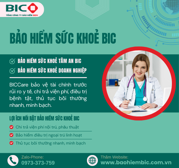 Bảo Hiểm Sức Khoẻ BIC Care