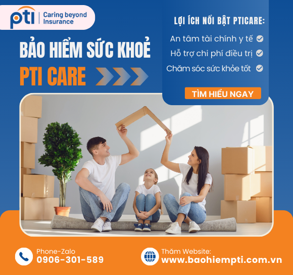 BẢO HIỂM SỨC KHOẺ PTI CARE