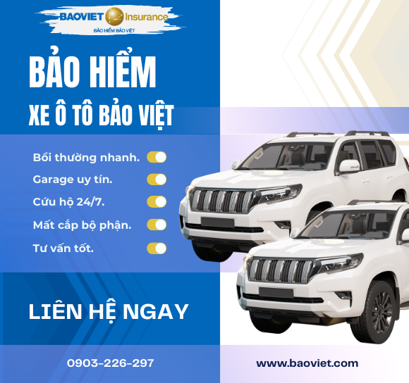 Bảo hiểm xe ô tô Bảo Việt