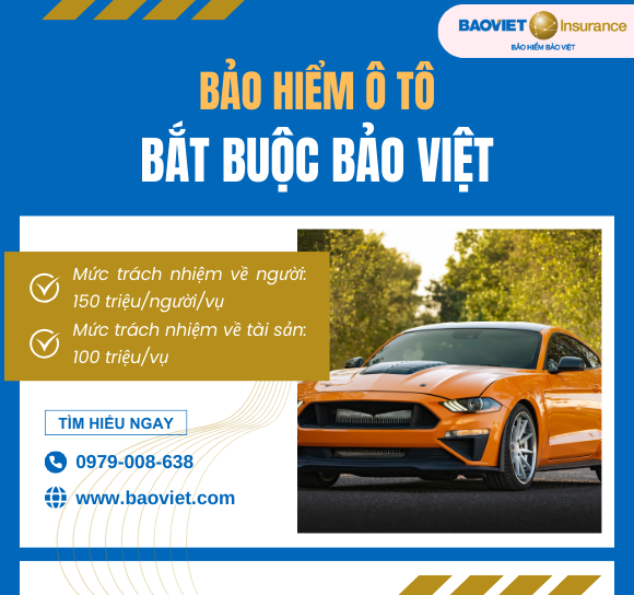 BẢO HIỂM Ô TÔ BẮT BUỘC