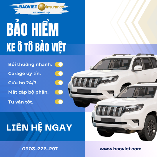 Bảo hiểm xe ô tô Bảo Việt