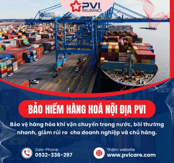 Bảo Hiểm Hàng Hoá Nội Địa PVI