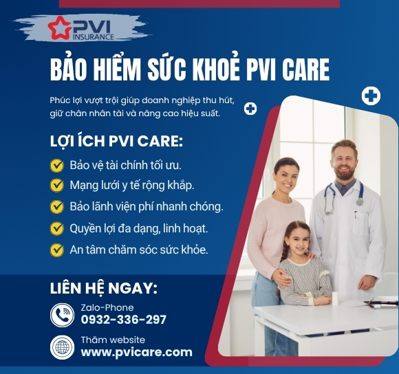 Bảo Hiểm Sức Khoẻ PVI Care