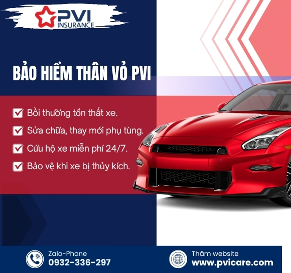 Bảo Hiểm Thân Vỏ PVI