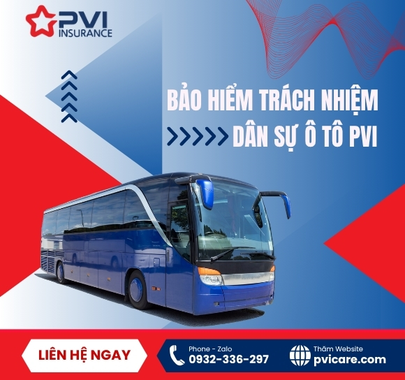 Bảo Hiểm Trách Nhiệm Dân Sự Ô Tô PVI