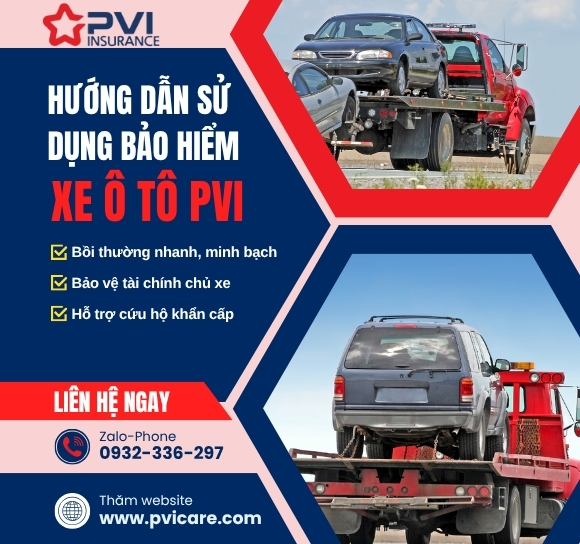 Hướng Dẫn Bồi Thường Bảo Hiểm Xe Ô Tô PVI