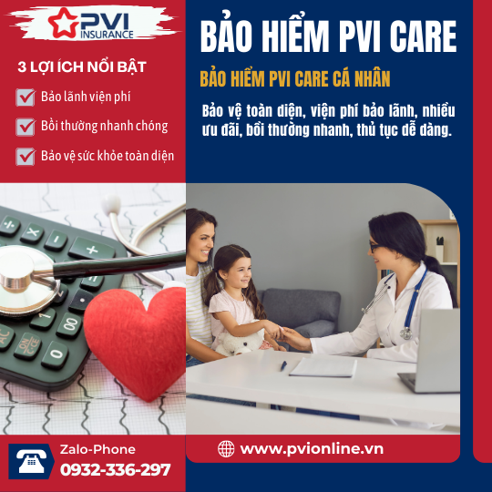 Bảo Hiểm PVI Care Cá Nhân
