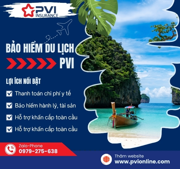 Bảo Hiểm Du Lịch PVI