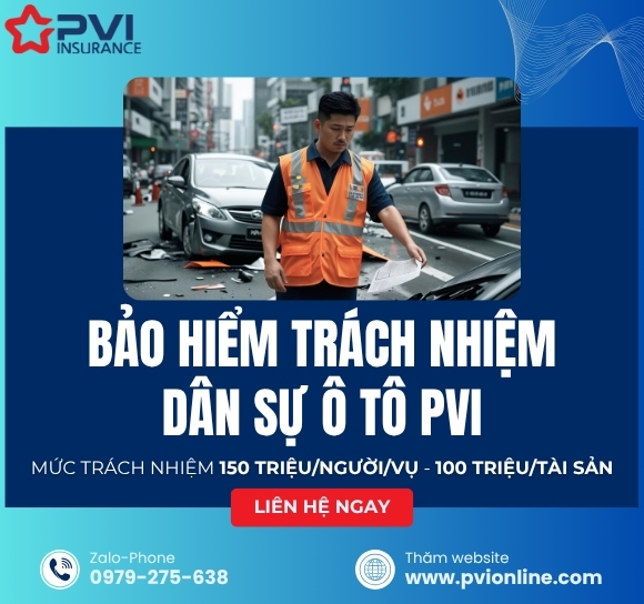 Bảo Hiểm Ô Tô Bắt Buộc PVI