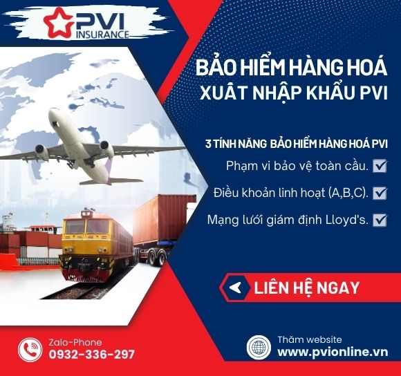 Bảo Hiểm Hàng Hoá Xuất Nhập Khẩu PVI
