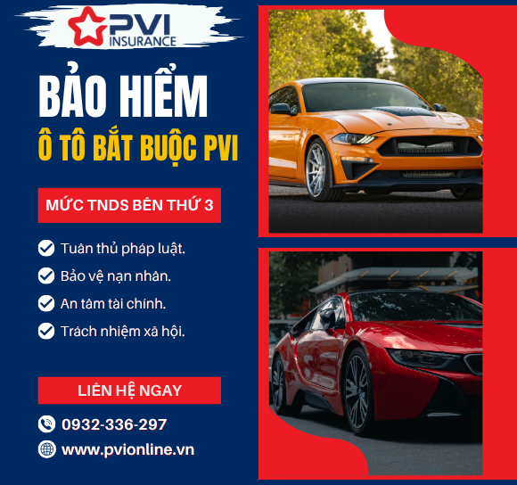 Bảo Hiểm Ô Tô Bắt Buộc PVI