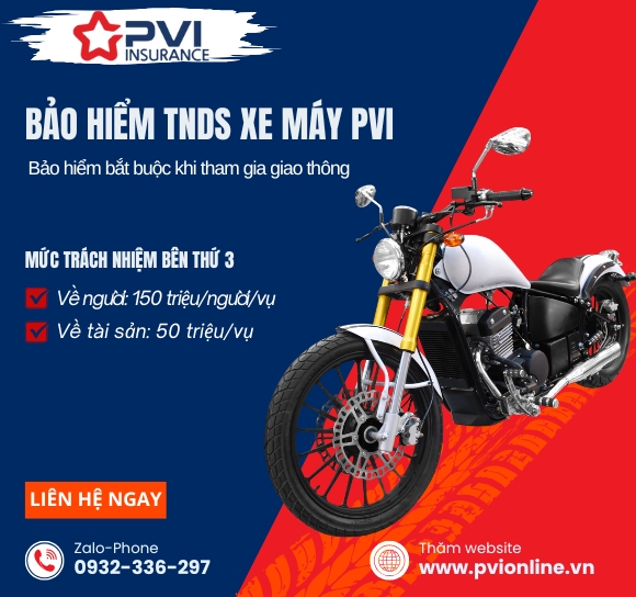 Bảo Hiểm Xe Máy PVI
