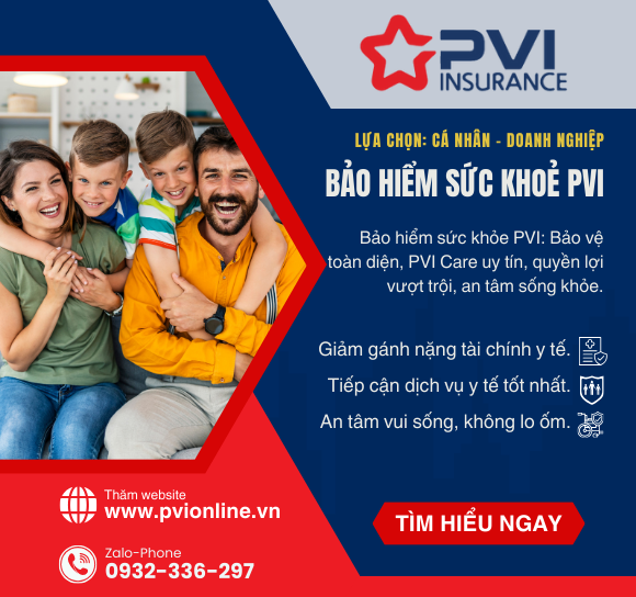 BẢO HIỂM SỨC KHOẺ PVI