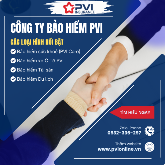 CÔNG TY BẢO HIỂM PVI