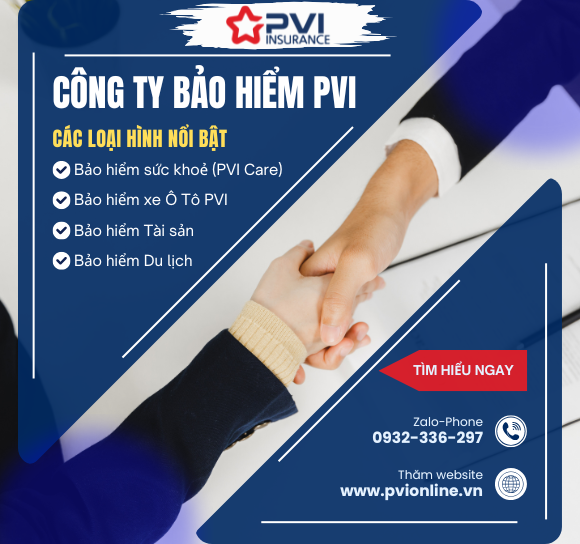 CÔNG TY BẢO HIỂM PVI